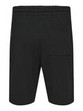 Selected KNITTED SWEAT SHORTS, Black, highres - 16083439_Black_002.jpg