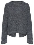 Selected OVERSIZED - STRIKTRØJE, Dark Grey Melange, highres - 16066302_DarkGreyMelange_001.jpg