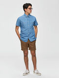 Selected SLHPARIS REGULAR FIT CHINO SHORTS, Camel, highres - 16065685_Camel_005.jpg