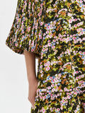 Selected FLORAL MINI DRESS, Dark Citron, highres - 16085645_DarkCitron_949052_006.jpg