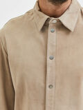Selected SUEDE OVERSHIRT, Incense, highres - 16085708_Incense_006.jpg