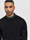 Selected COSY KNITTED PULLOVER, Black, highres - 16084076_Black_006.jpg