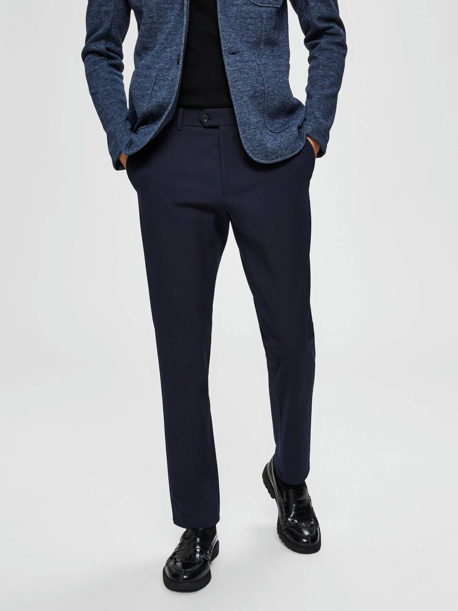 Selected SLIM FIT - FLEX FIT TROUSERS, Navy Blazer, highres - 16072675_NavyBlazer_003.jpg