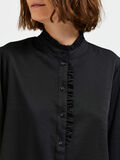 Selected RUFFLED SHIRT, Black, highres - 16087466_Black_006.jpg