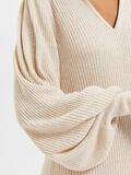 Selected BALLOON SLEEVED KNITTED DRESS, Birch, highres - 16081311_Birch_1004462_006.jpg