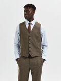 Selected COUPE SLIM GILET, Brownie, highres - 16085624_Brownie_948756_003.jpg