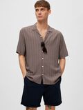 Selected PATTERNED SHORT SLEEVED SHIRT, Fog, highres - 16088360_Fog_999519_008.jpg