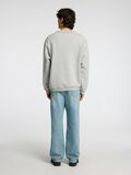 Selected RELAXED FIT SWEATSHIRT, Light Grey Melange, highres - 16099319_LightGreyMelange_004.jpg