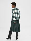 Selected CHECK PRINT FLANNEL - OVERSHIRT, Hunter Green, highres - 16080004_HunterGreen_857267_004.jpg