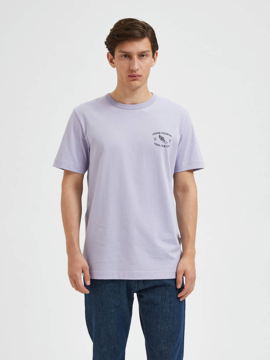 Selected PRINTET T-SHIRT, Languid Lavender, highres - 16087862_LanguidLavender_003.jpg