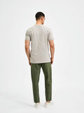 Selected COTTON T-SHIRT, Flint Gray, highres - 16077365_FlintGray_004.jpg