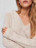 Selected PETITE KNITTED PULLOVER, Birch, highres - 16082177_Birch_895636_006.jpg