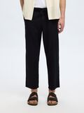 Selected LINNENMIX BROEK, Black, highres - 16093546_Black_003.jpg