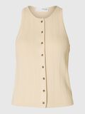 Selected KNITTED SLEEVELESS TOP, Birch, highres - 16097536_Birch_001.jpg