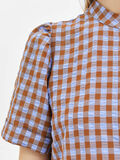 Selected CHECKED SHIRT, Brown Sugar, highres - 16085592_BrownSugar_948434_006.jpg
