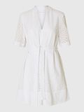 Selected BRODERIE ANGLAISE MINI-ROBE, Bright White, highres - 16097775_BrightWhite_001.jpg