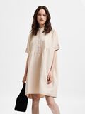 Selected OVERSIZED SATIN MINI DRESS, Birch, highres - 16068194_Birch_008.jpg