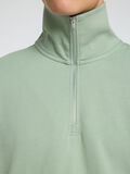 Selected 100% COTTON ZIPPED SWEATSHIRT, Iceberg Green, highres - 16095732_IcebergGreen_006.jpg