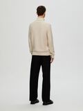 Selected TEXTURED ROLL NECK JUMPER, Oatmeal, highres - 16091739_Oatmeal_004.jpg