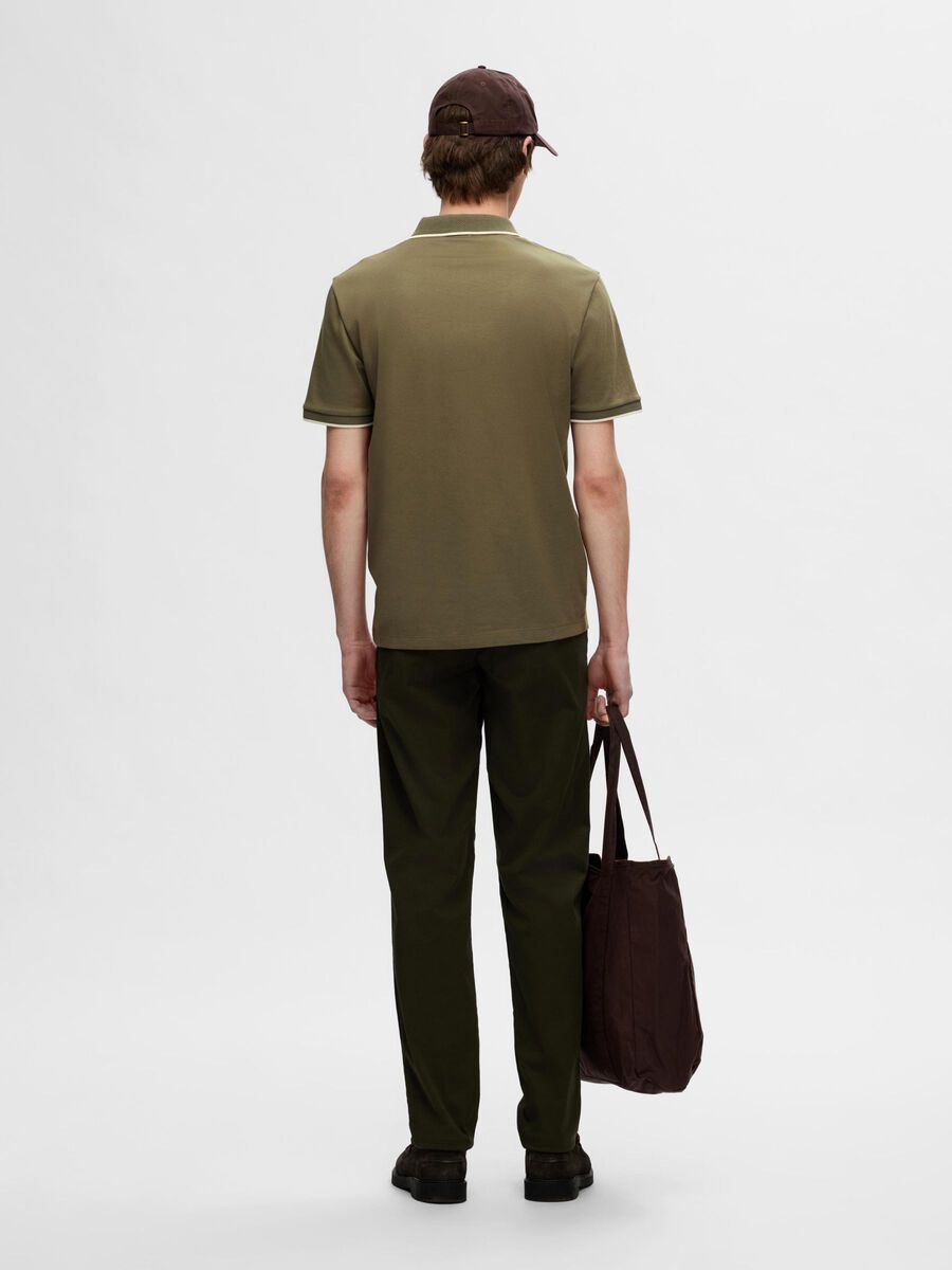 Selected ZIPPED POLO SHIRT, Kalamata, highres - 16089094_Kalamata_004.jpg