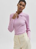 Selected LONG SLEEVED KNITTED TOP, Lilac Sachet, highres - 16083801_LilacSachet_008.jpg