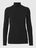 Selected BASIC HIGH NECK LONG SLEEVED TOP, Black, highres - 16094345_Black_001.jpg