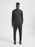 Selected CABLE KNIT JUMPER, Dark Grey Melange, highres - 16086658_DarkGreyMelange_005.jpg