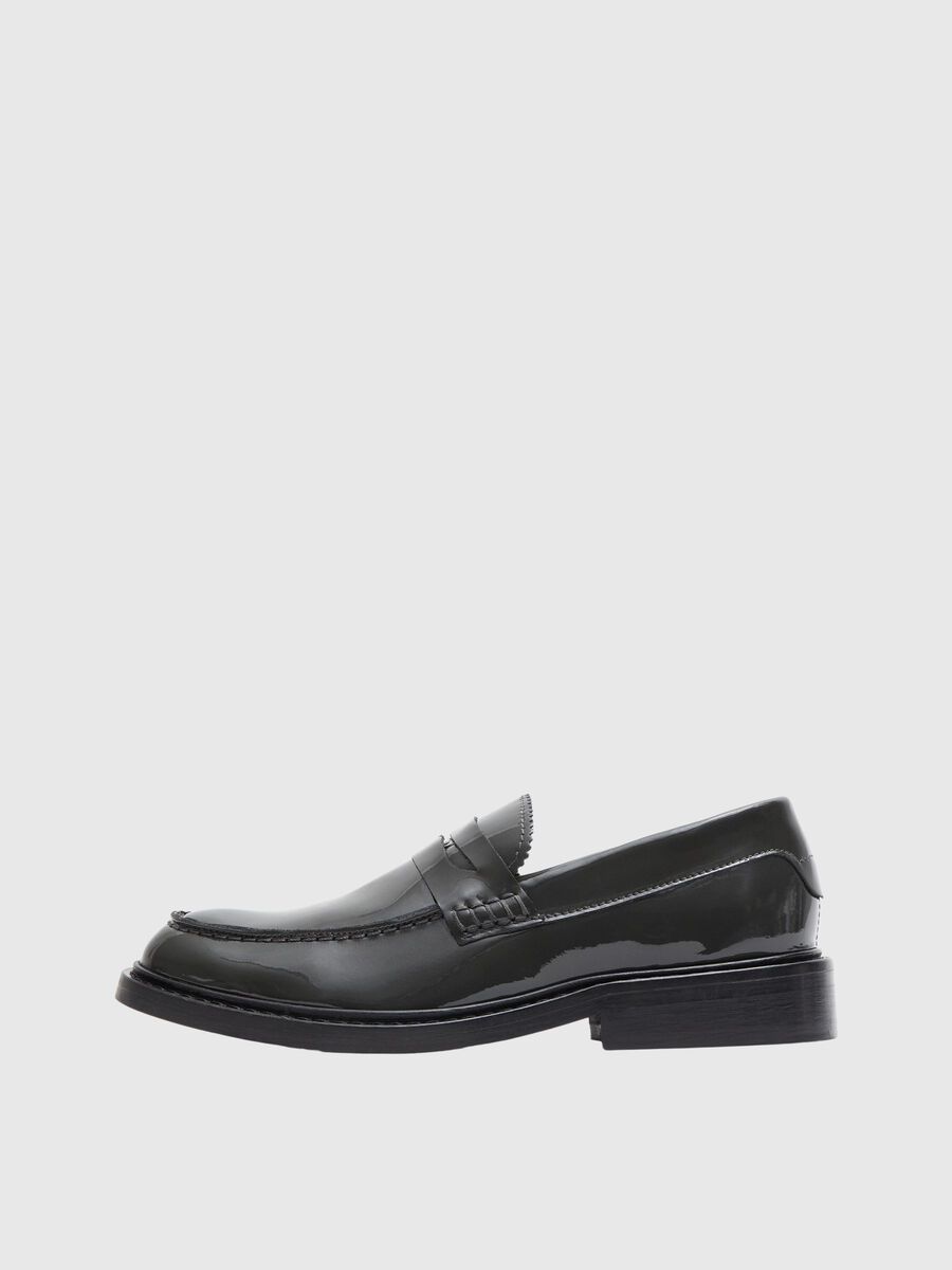 Selected LEATHER LOAFERS, Volcanic Ash, highres - 16094521_VolcanicAsh_001.jpg