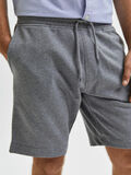 Selected SPORT SHORT, Medium Grey Melange, highres - 16084203_MediumGreyMelange_006.jpg