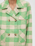 Selected CHECKED LONG SLEEVED VESTE COURTE, Sandshell, highres - 16088760_Sandshell_1008988_006.jpg