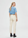 Selected DIEPE V-HALS BLOUSE, Light Blue, highres - 16072086_LightBlue_004.jpg