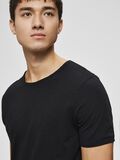 Selected RONDE HALS T-SHIRT, Black, highres - 16071775_Black_006.jpg