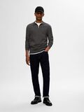 Selected KNITTED LONG-SLEEVED POLO, Antracit, highres - 16094271_Antracit_1113639_005.jpg