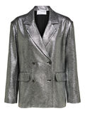 Selected OVERSIZED SILVER BLAZER, Silver, highres - 16084126_Silver_923641_001.jpg