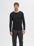 Selected MANCHES LONGUES PULLOVER, Black, highres - 16079774_Black_003.jpg