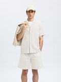 Selected SEERSUCKER SHORT SLEEVED SHIRT, Egret, highres - 16097618_Egret_1184302_008.jpg