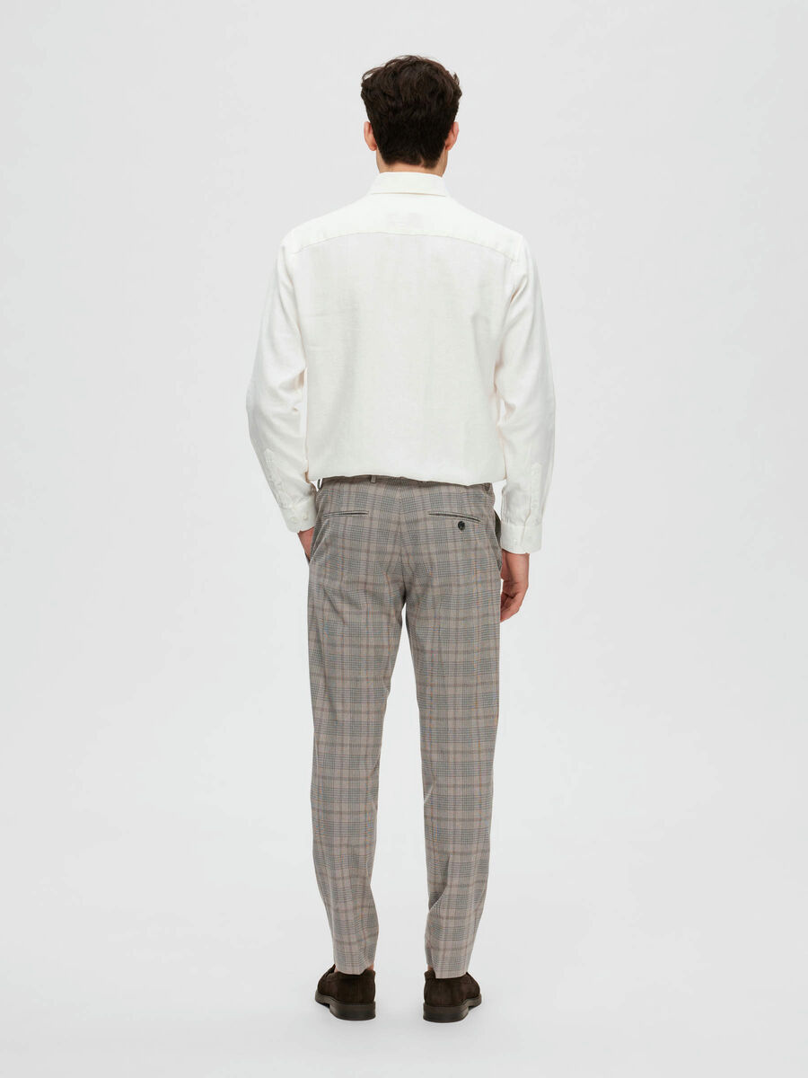 Selected CHECKED TROUSERS, Ermine, highres - 16088502_Ermine_1002703_004.jpg