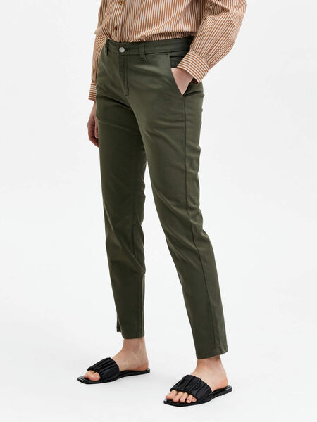 Selected COUPE FUSELÉE CONFORT EXTENSIBLE PANTALON, Ivy Green, highres - 16079570_IvyGreen_003.jpg