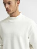 Selected COUPE AMPLE, COTON BIOLOGIQUE 380G SWEAT-SHIRT, Egret, highres - 16077367_Egret_006.jpg