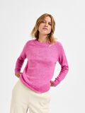 Selected LONG-SLEEVED KNITTED JUMPER, Phlox Pink, highres - 16074482_PhloxPink_773866_008.jpg