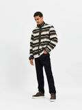 Selected RELAXED FLEECE JACKET, Oatmeal, highres - 16086116_Oatmeal_965997_005.jpg