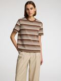 Selected BOXY FIT  SHORT-SLEEVED T-SHIRT, Chestnut, highres - 16099323_Chestnut_1221914_008.jpg