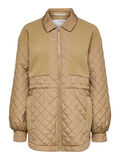 Selected QUILTED TEDDY JACKET, Tannin, highres - 16082467_Tannin_001.jpg