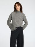 Selected HERRINGBONE WOOL BLEND JUMPER, Medium Grey Melange, highres - 16096952_MediumGreyMelange_1169756_003.jpg