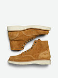 Selected SUEDE MOC-TOE SHOES, Cognac, highres - 16078799_Cognac_005.jpg