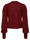 Selected CROPPED - KNITTED CARDIGAN, Cabernet, highres - 16068705_Cabernet_002.jpg