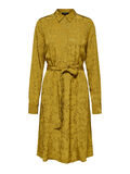 Selected CEINTURE - ROBE MI-LONGUE, Ecru Olive, highres - 16071560_EcruOlive_001.jpg