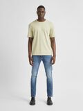 Selected COUPE AMPLE EN COTON BIO T-SHIRT, Alfalfa, highres - 16078603_Alfalfa_005.jpg