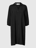 Selected 3/4-SLEEVED MINI DRESS, Black, highres - 16094495_Black_001.jpg