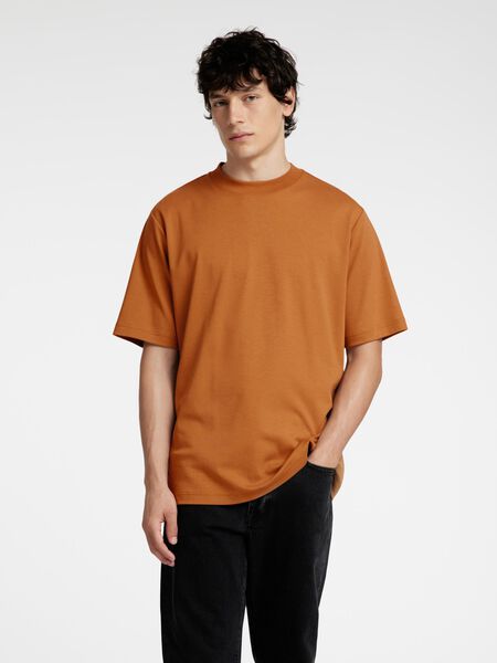 Selected RELAXED FIT T-SHIRT, Chipmunk, highres - 16097835_Chipmunk_003.jpg